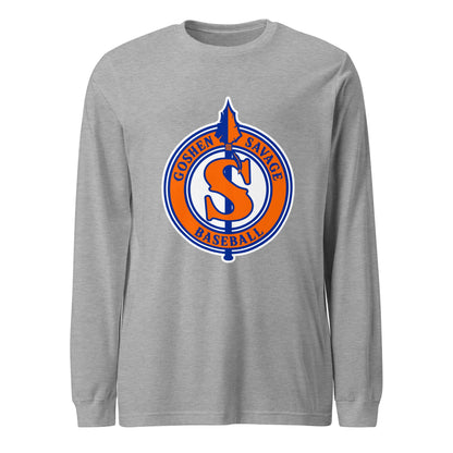 Performance | Long Sleeve Tee | Goshen Savage Baseball | Badge Logo