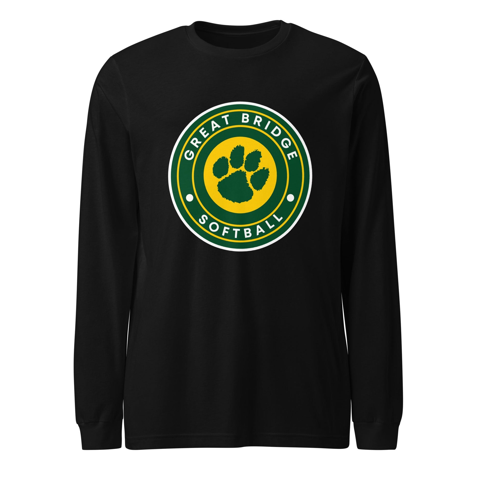 Performance | Long Sleeve Tee | Great Bridge Softball Booster | Badge Logo