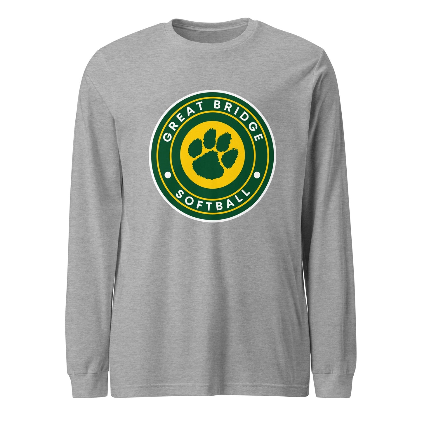 Performance | Long Sleeve Tee | Great Bridge Softball Booster | Badge Logo