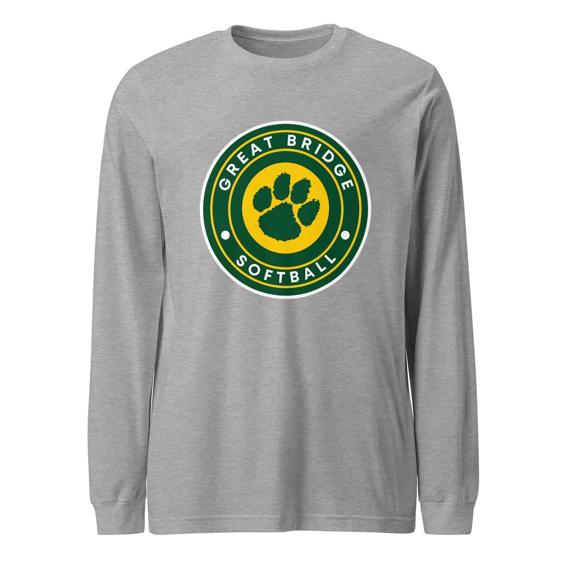 Performance | Long Sleeve Tee | Great Bridge Softball Booster | Badge Logo