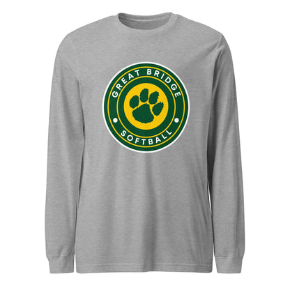 Performance | Long Sleeve Tee | Great Bridge Softball Booster | Badge Logo
