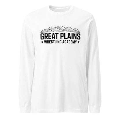 Performance | Long Sleeve Tee | Great Plains Wrestling Academy | Crest Logo