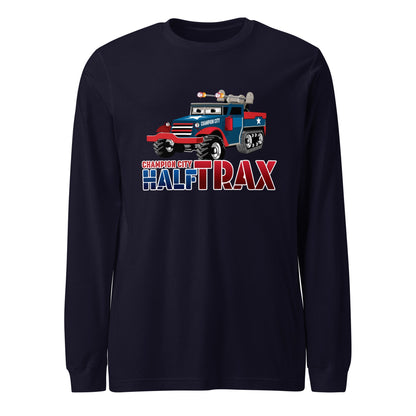 Performance | Long Sleeve Tee | Half Trax Baseball | Mascot Logo