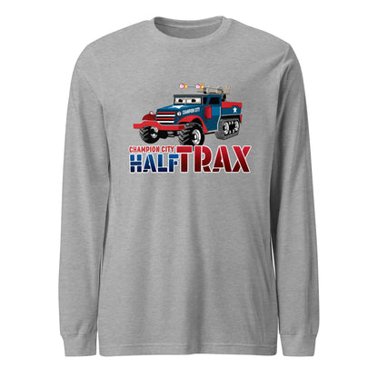 Performance | Long Sleeve Tee | Half Trax Baseball | Mascot Logo