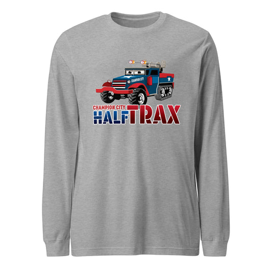 Performance | Long Sleeve Tee | Half Trax Baseball | Mascot Logo