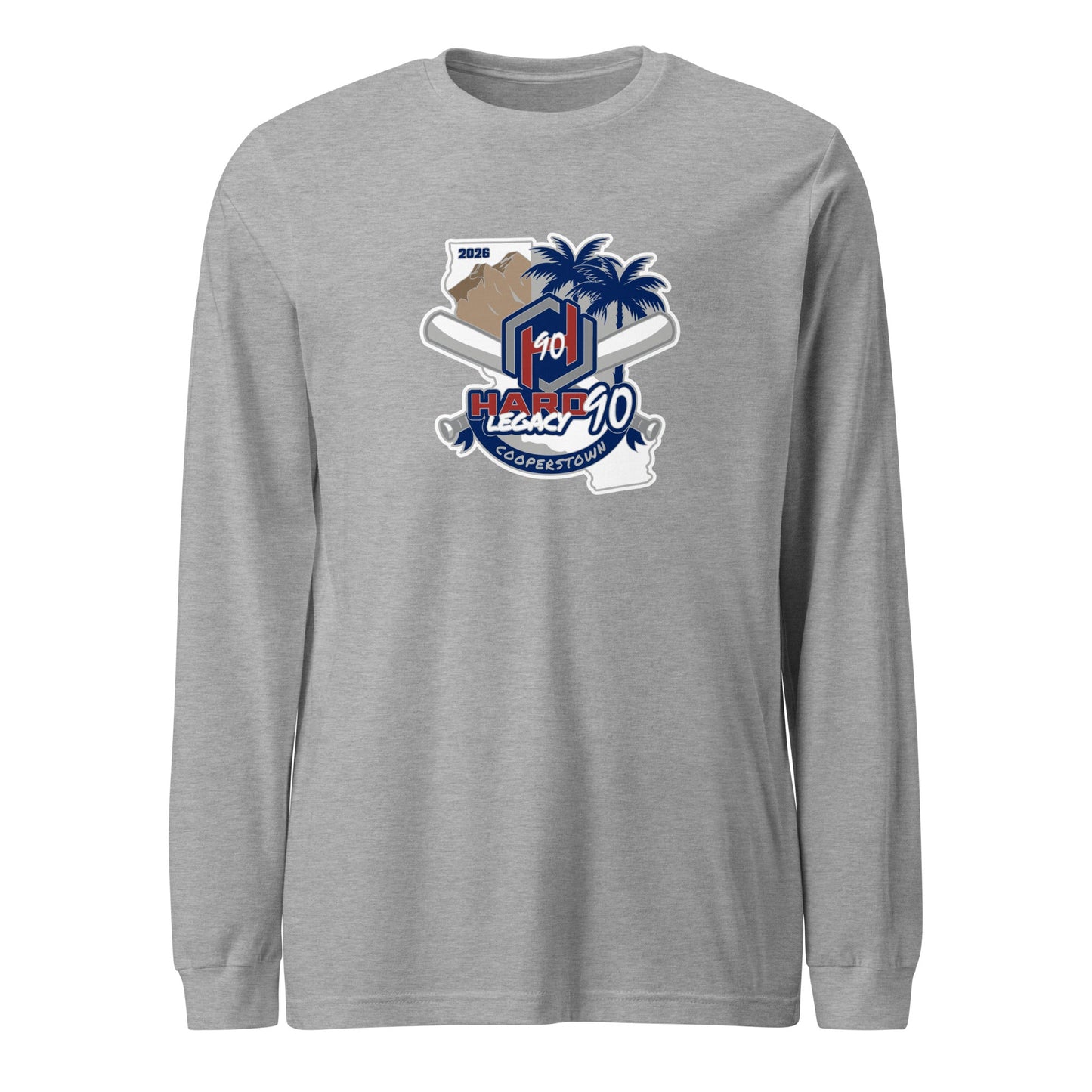 Performance | Long Sleeve Tee | Hard 90 Legacy | Badge Logo
