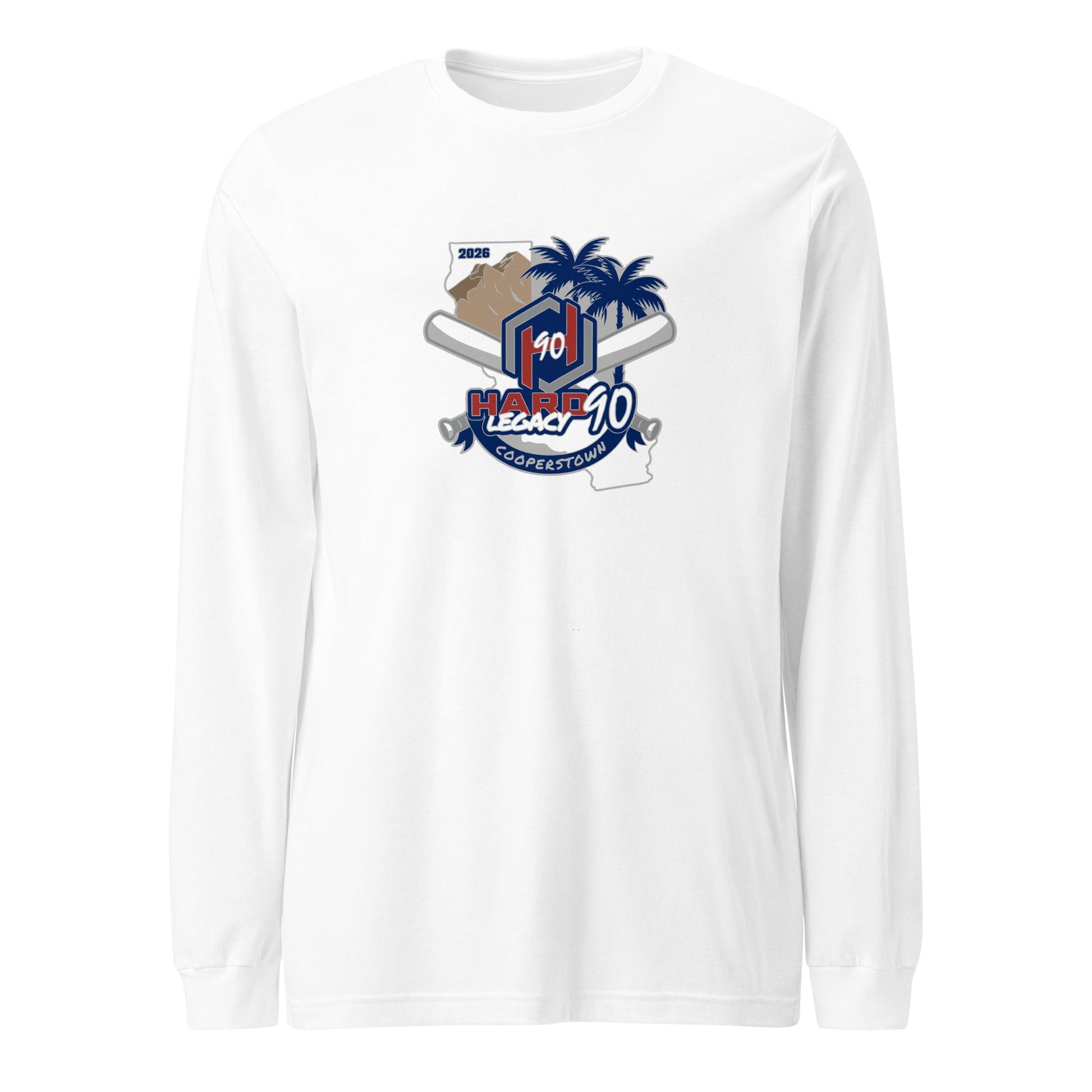 Performance | Long Sleeve Tee | Hard 90 Legacy | Badge Logo