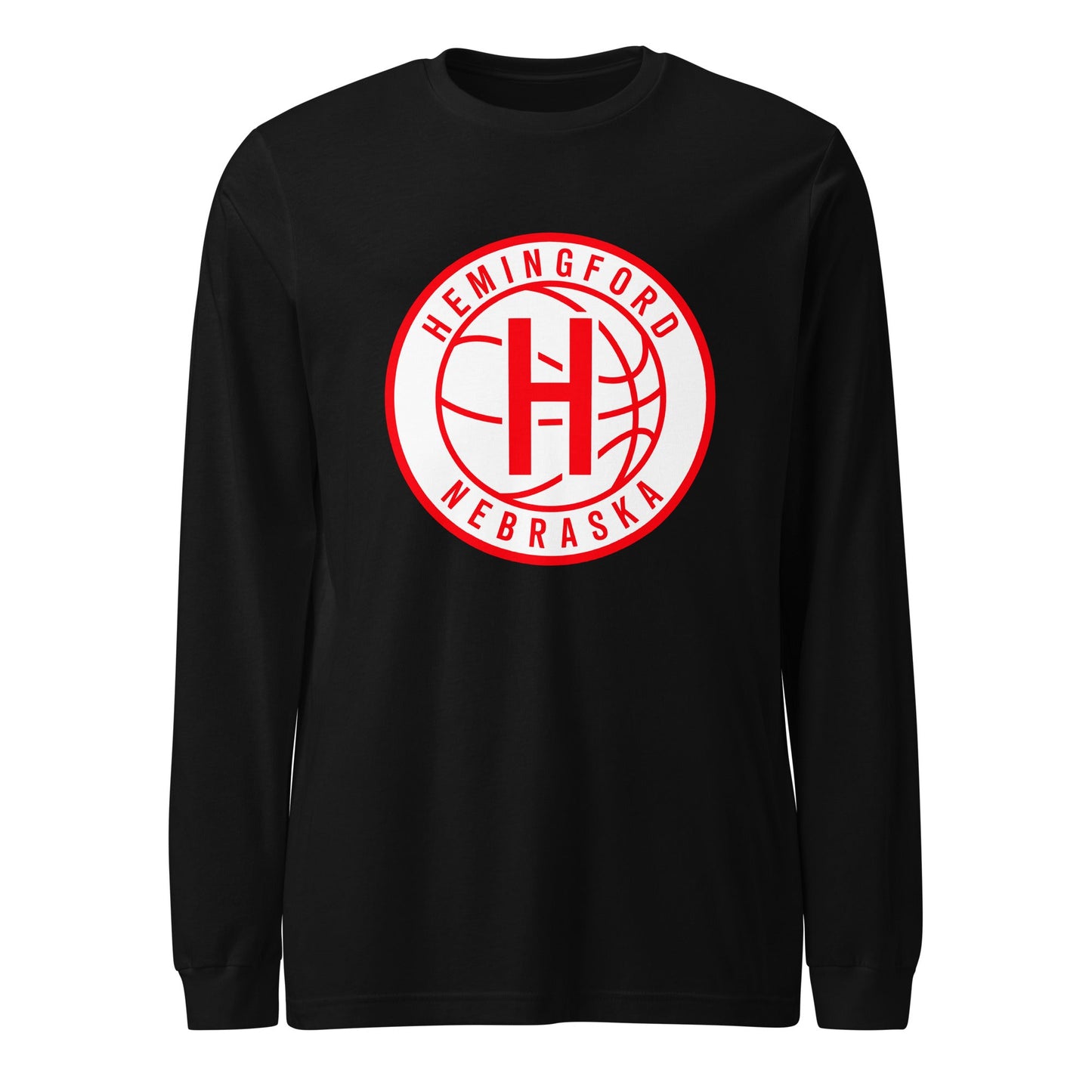 Performance | Long Sleeve Tee | Hemingford Bobcats | Alt Badge Logo
