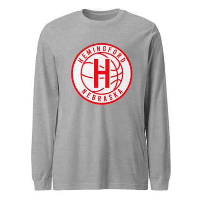Performance | Long Sleeve Tee | Hemingford Bobcats | Alt Badge Logo