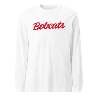 Performance | Long Sleeve Tee | Hemingford Bobcats | Script Logo