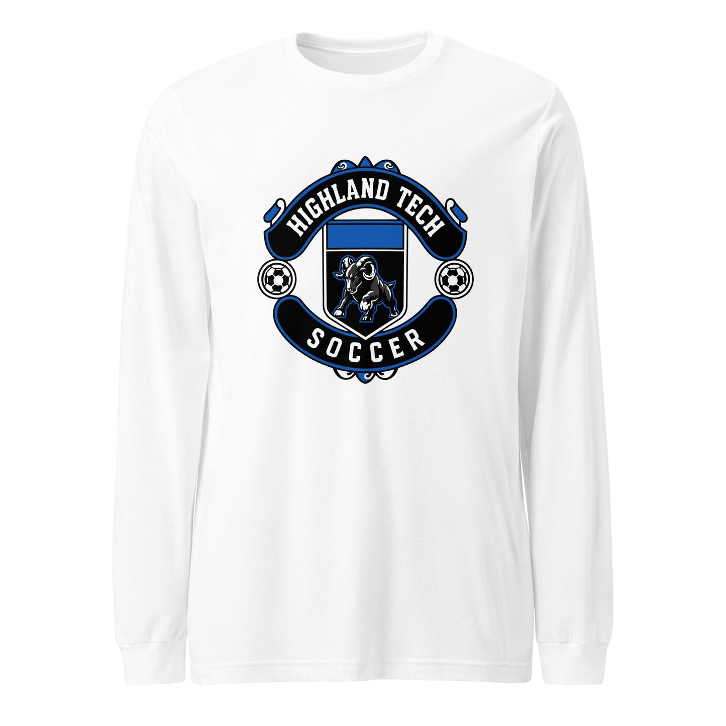 Performance | Long Sleeve Tee | Highland Soccer | Emblem Logo