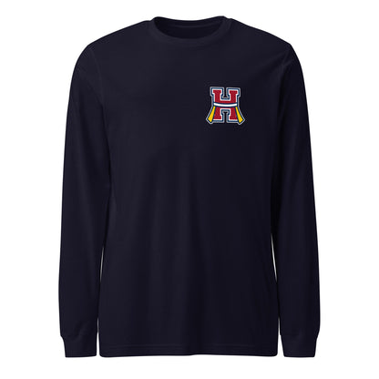 Performance | Long Sleeve Tee | Hornell Flag Football | H Flags Logo