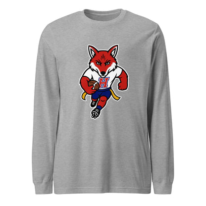 Performance | Long Sleeve Tee | Hornell Flag Football | Mascot Logo