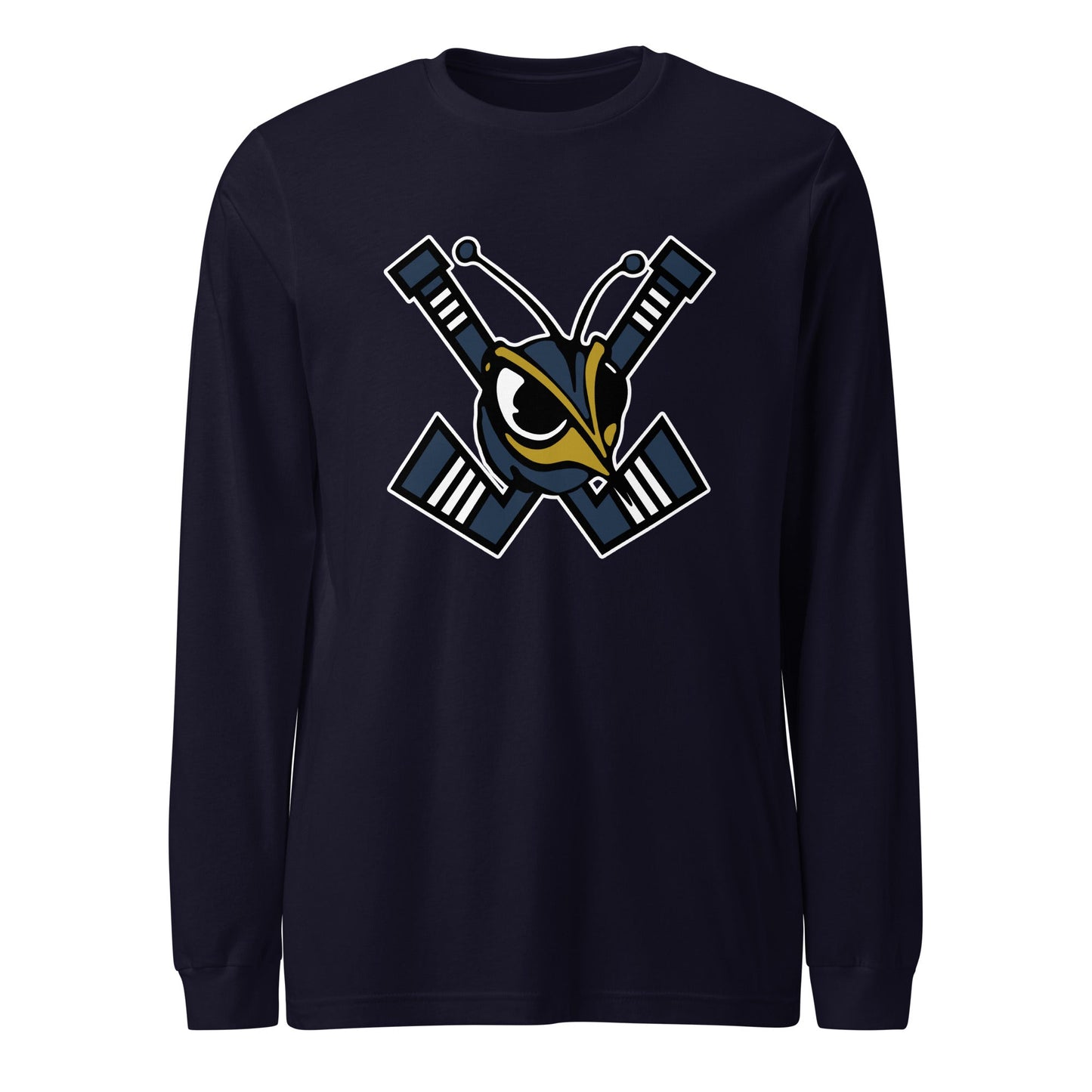 Performance | Long Sleeve Tee | HORNETS | Emblem Logo