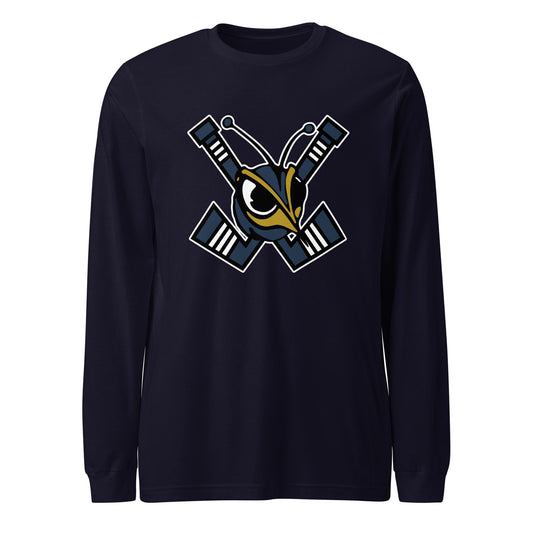 Performance | Long Sleeve Tee | HORNETS | Emblem Logo