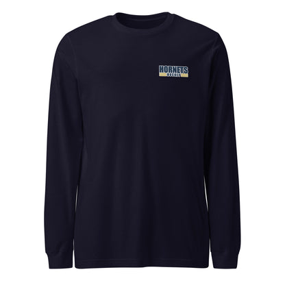 Performance | Long Sleeve Tee | HORNETS | Modern Script Logo