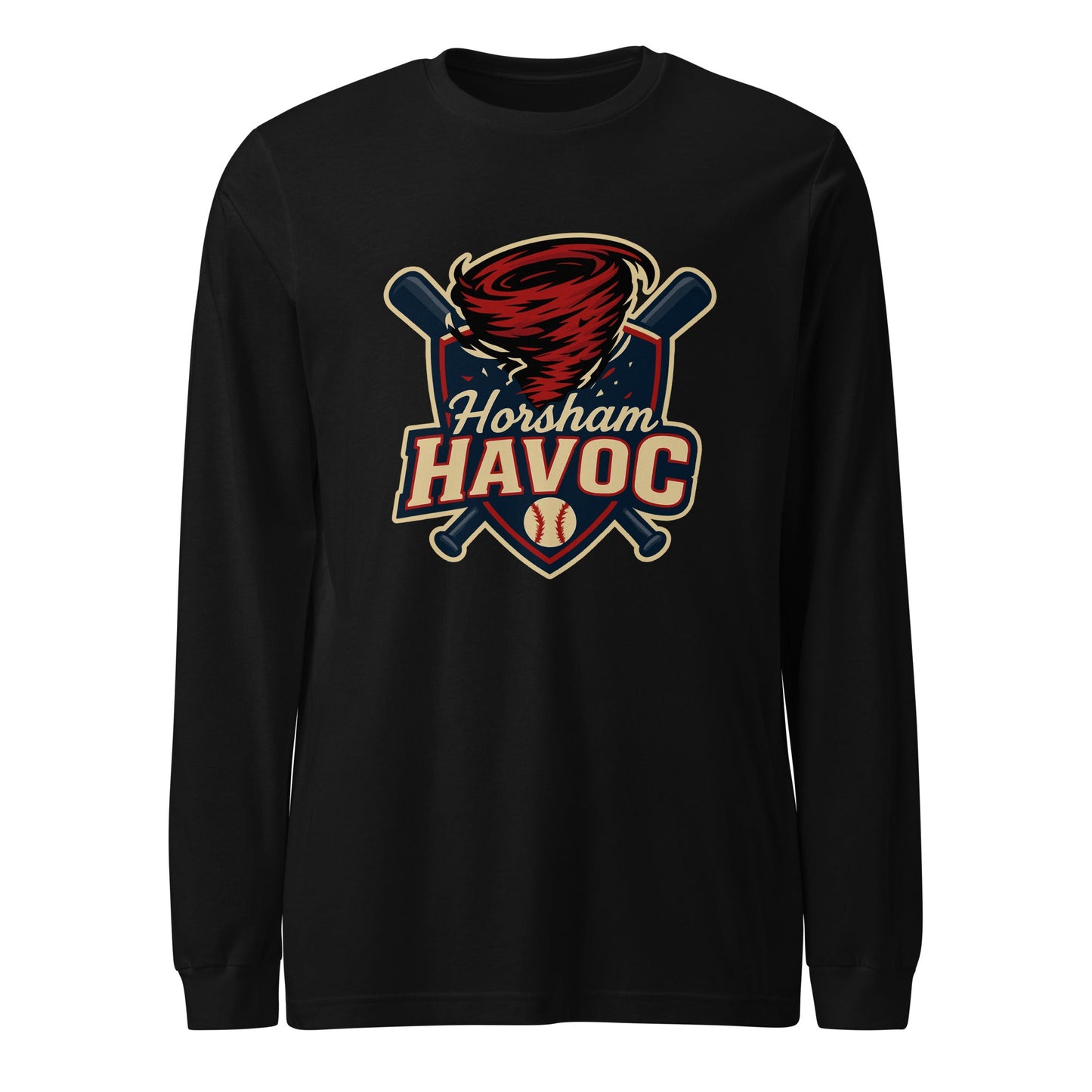 Performance | Long Sleeve Tee | Horsham Travel Baseball | Havoc Logo
