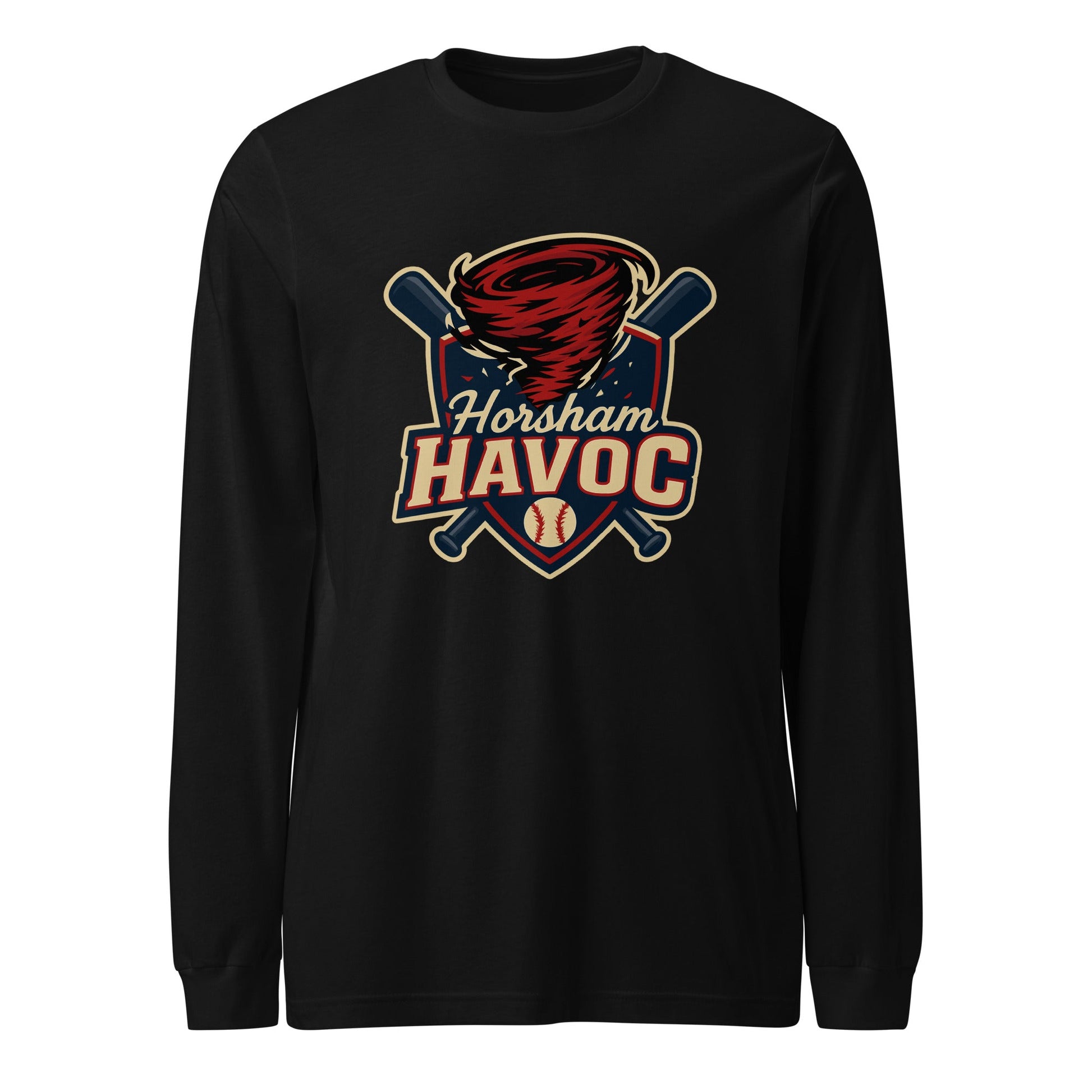 Performance | Long Sleeve Tee | Horsham Travel Baseball | Havoc Logo
