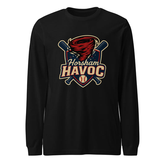 Performance | Long Sleeve Tee | Horsham Travel Baseball | Havoc Logo
