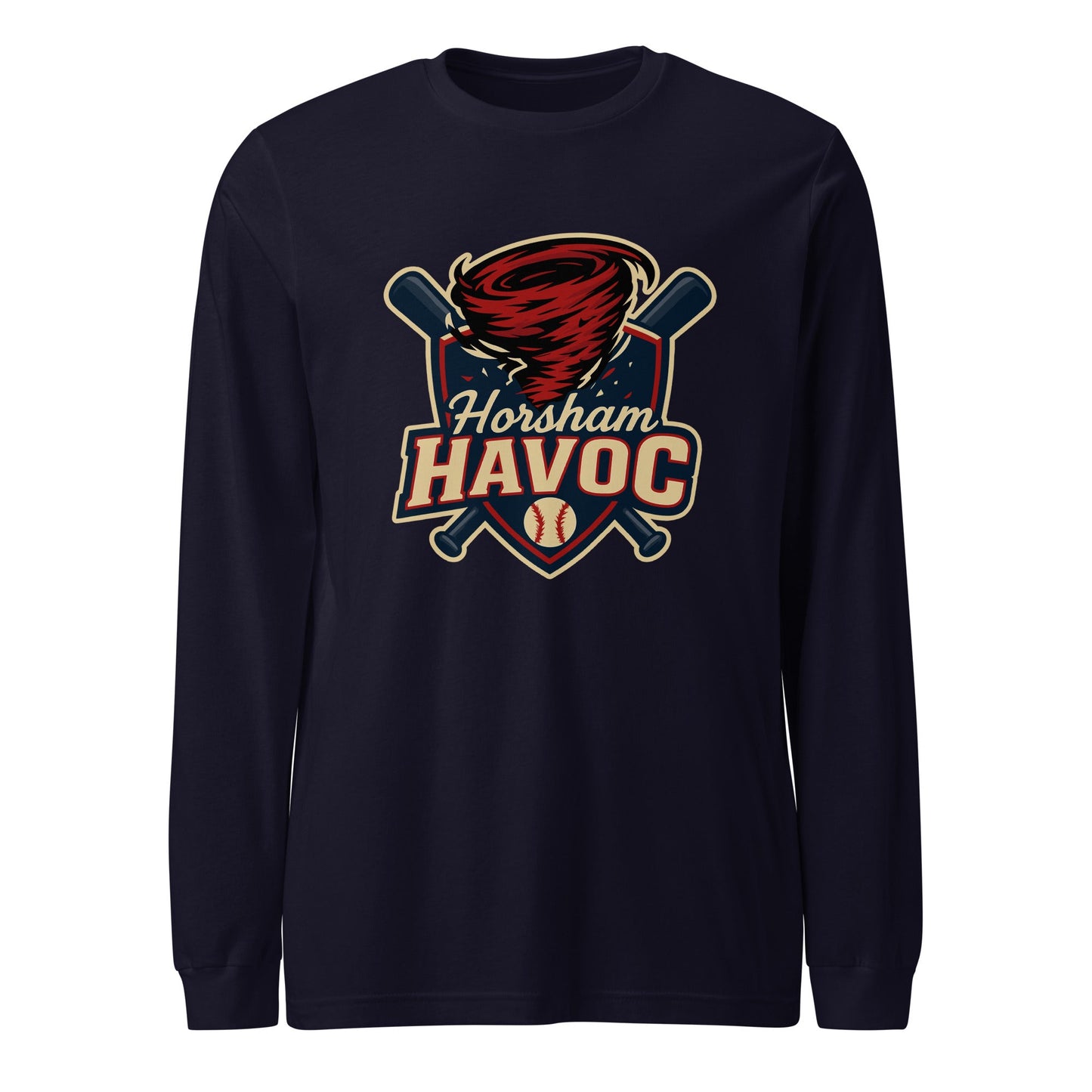 Performance | Long Sleeve Tee | Horsham Travel Baseball | Havoc Logo