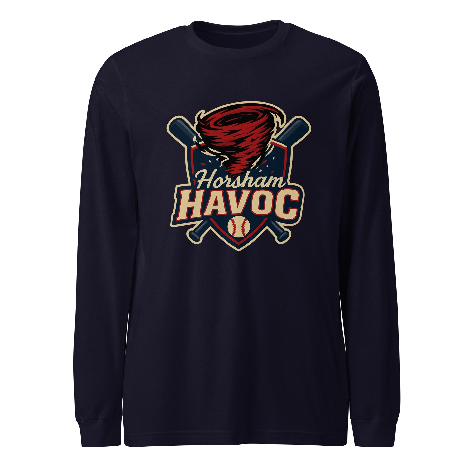 Performance | Long Sleeve Tee | Horsham Travel Baseball | Havoc Logo