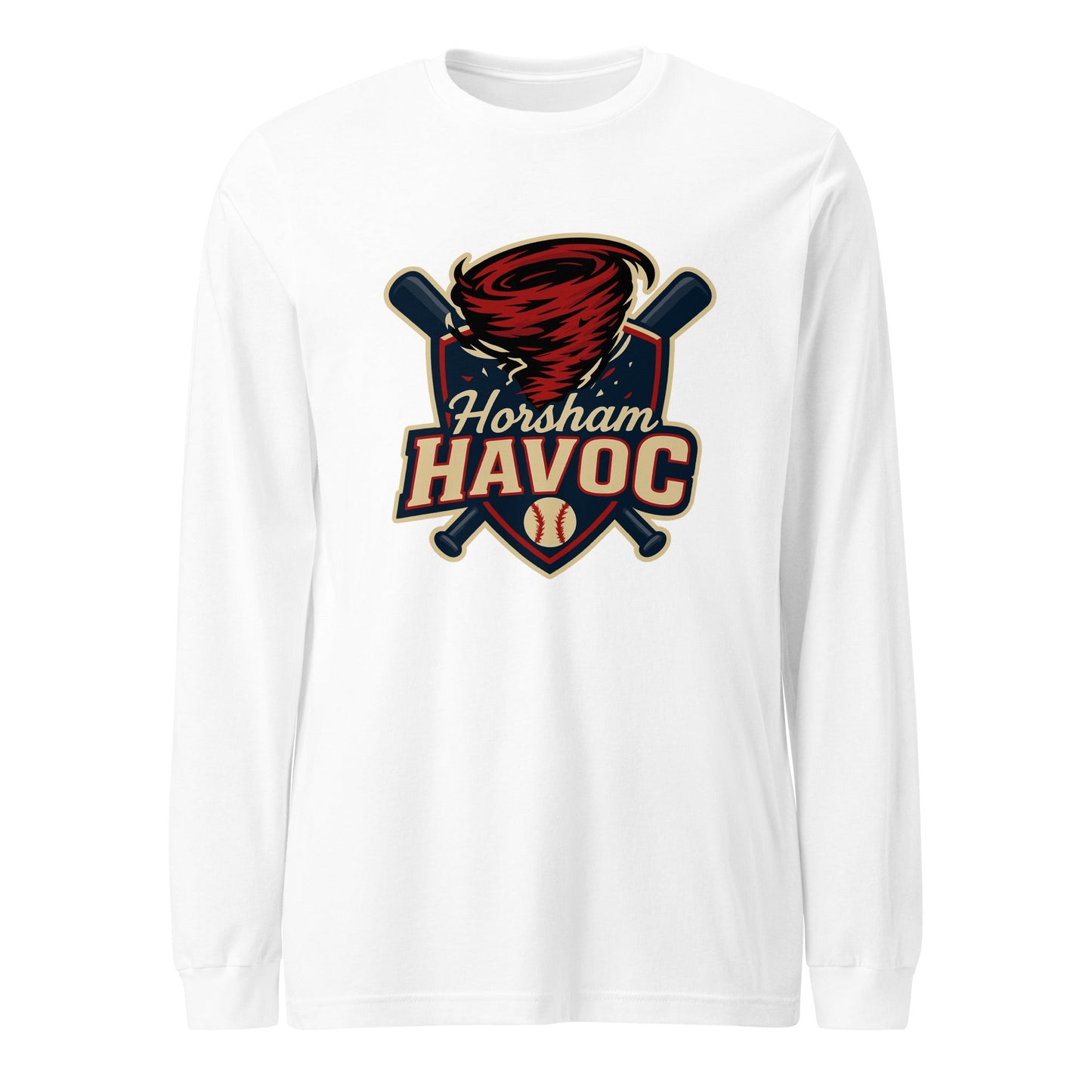 Performance | Long Sleeve Tee | Horsham Travel Baseball | Havoc Logo