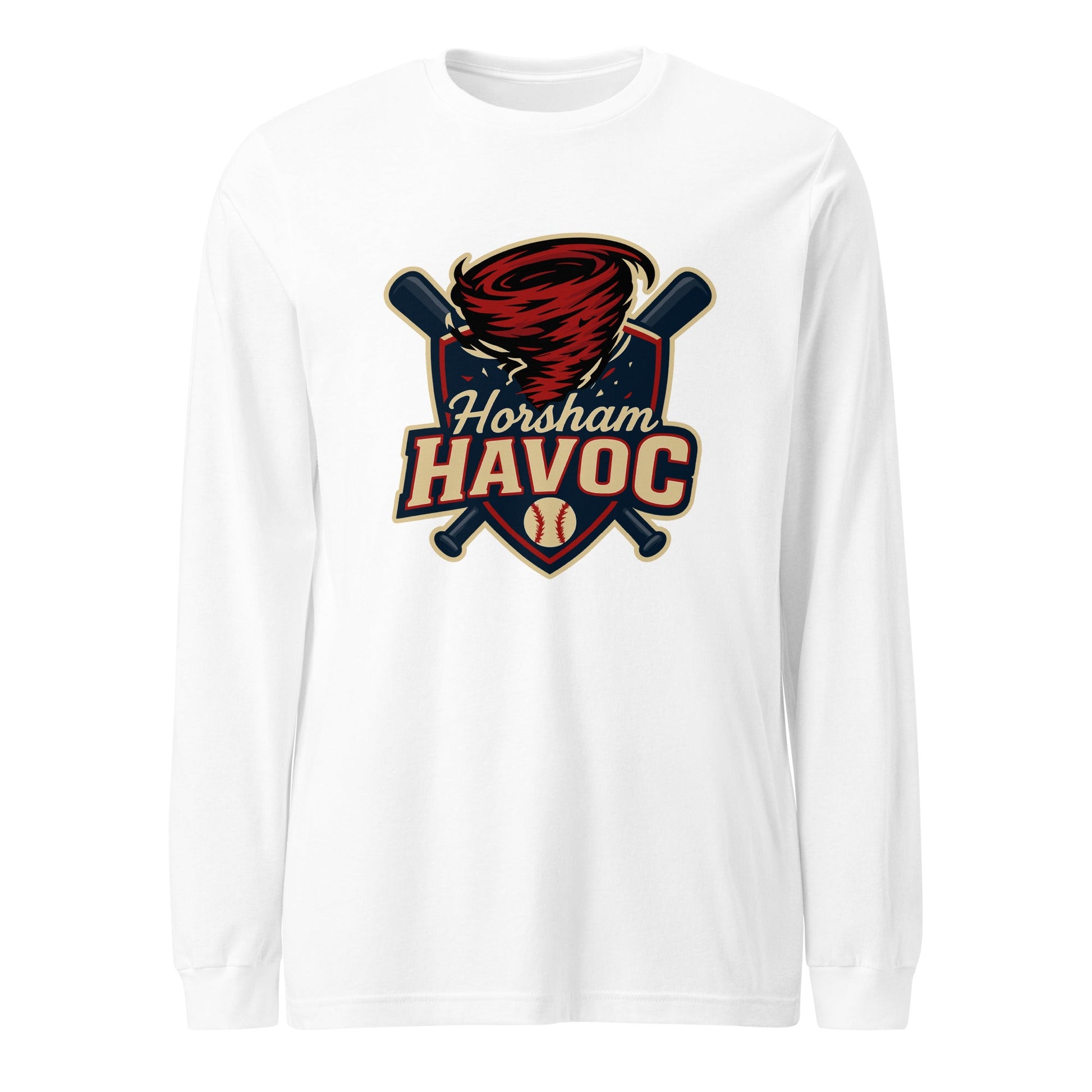 Performance | Long Sleeve Tee | Horsham Travel Baseball | Havoc Logo