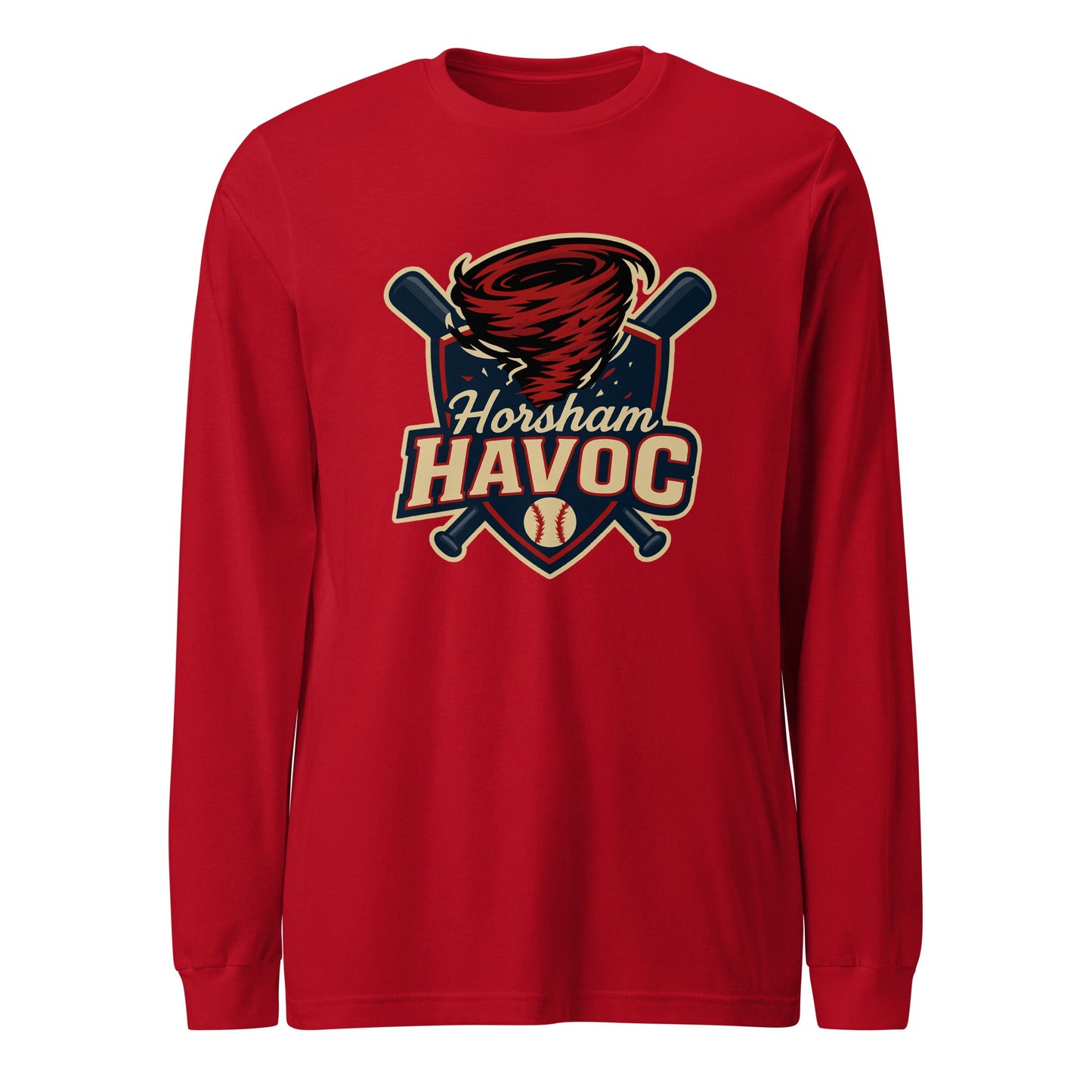 Performance | Long Sleeve Tee | Horsham Travel Baseball | Havoc Logo