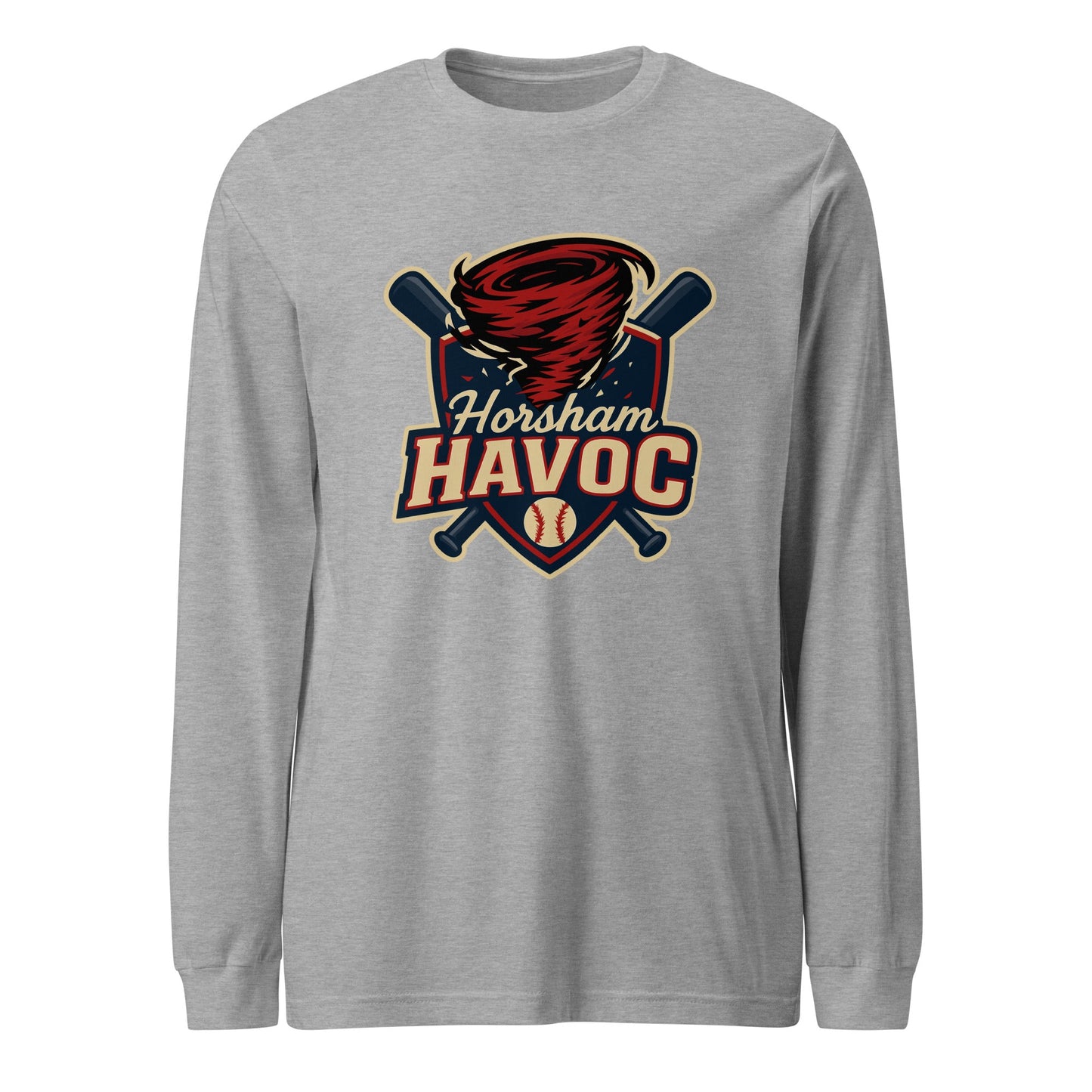 Performance | Long Sleeve Tee | Horsham Travel Baseball | Havoc Logo