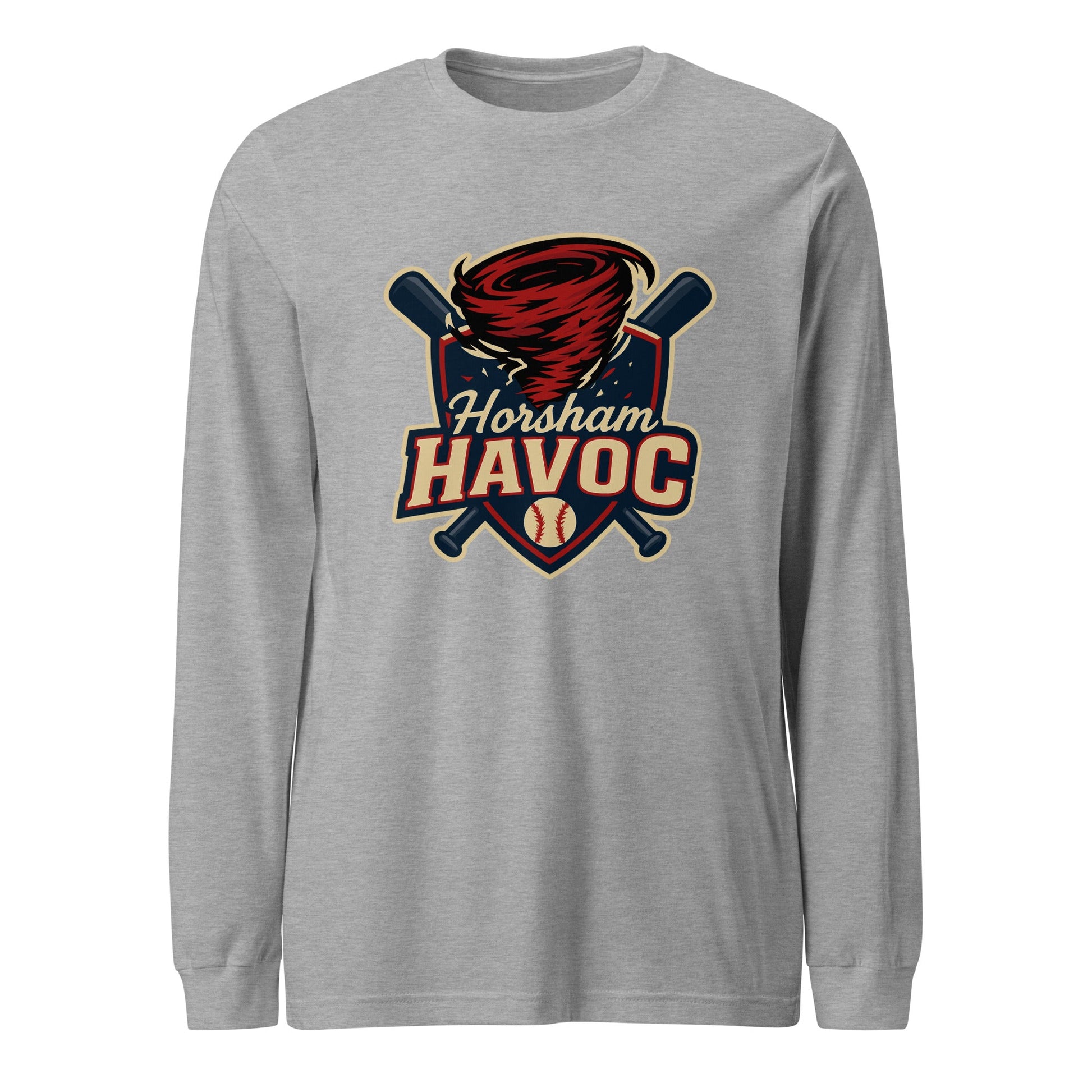 Performance | Long Sleeve Tee | Horsham Travel Baseball | Havoc Logo
