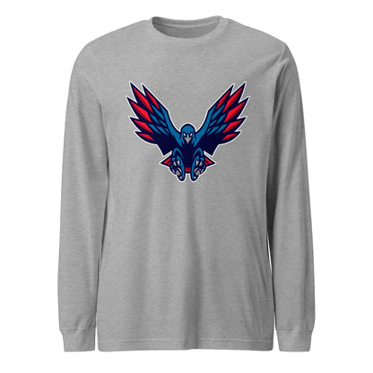 Performance | Long Sleeve Tee | HSE | Vortex Raptor Mascot Logo