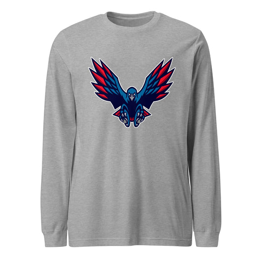 Performance | Long Sleeve Tee | HSE | Vortex Raptor Mascot Logo
