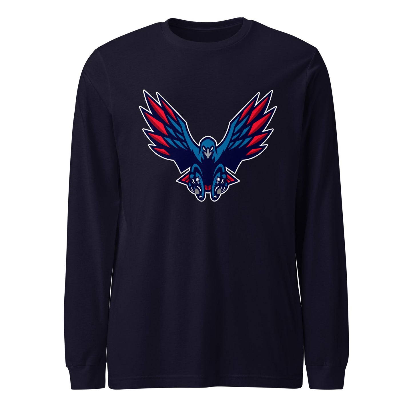 Performance | Long Sleeve Tee | HSE | Vortex Raptor Mascot Logo