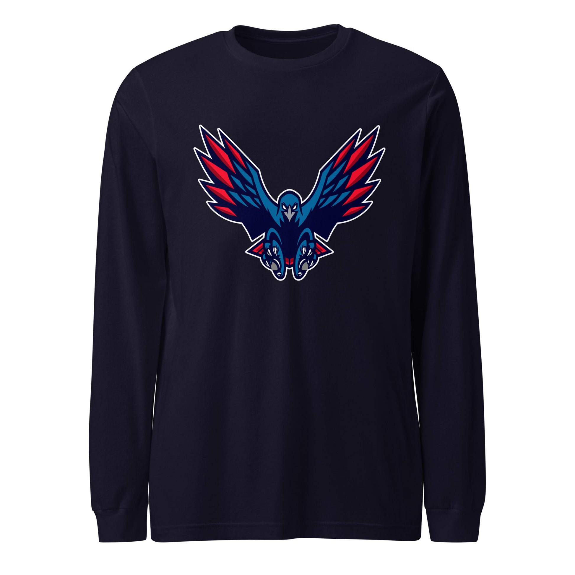 Performance | Long Sleeve Tee | HSE | Vortex Raptor Mascot Logo