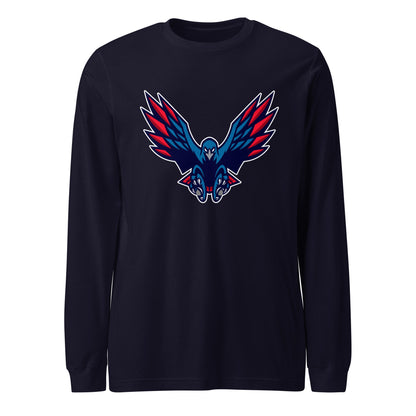 Performance | Long Sleeve Tee | HSE | Vortex Raptor Mascot Logo