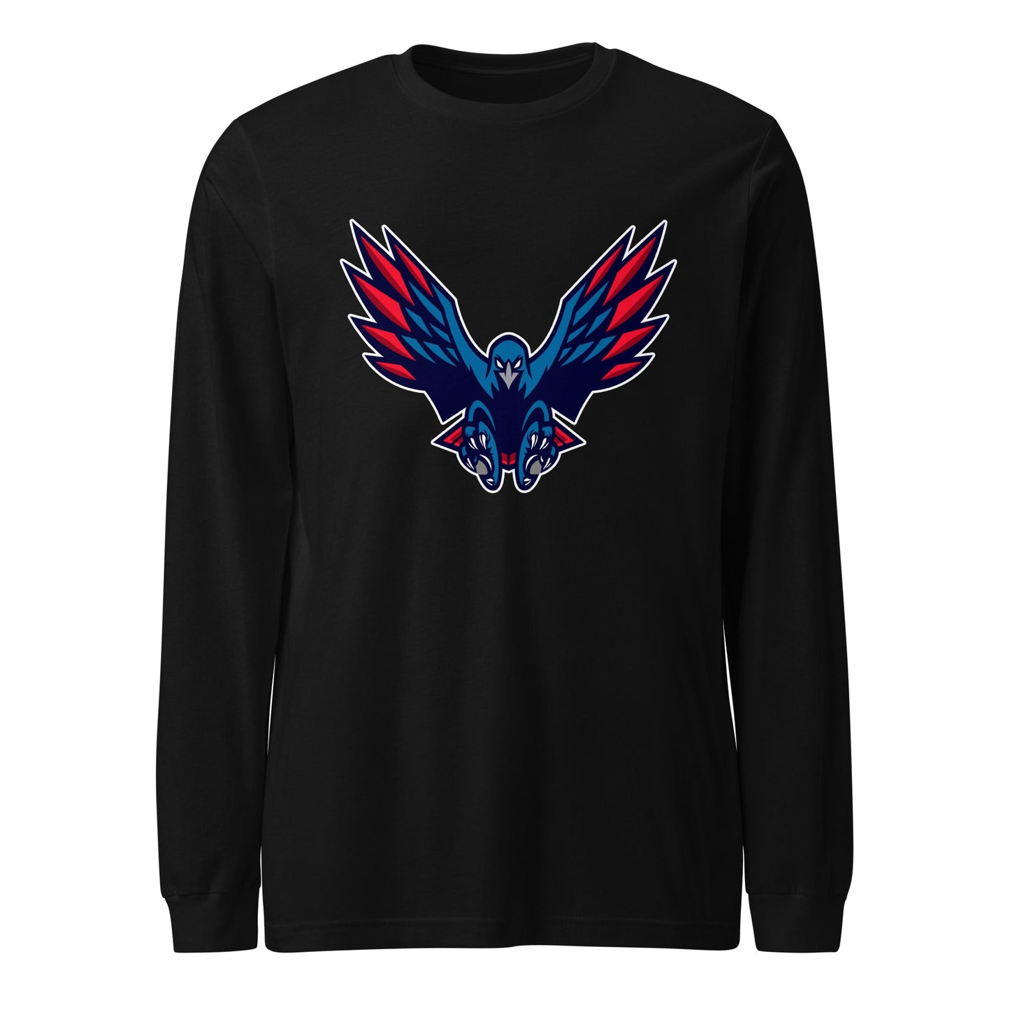 Performance | Long Sleeve Tee | HSE | Vortex Raptor Mascot Logo