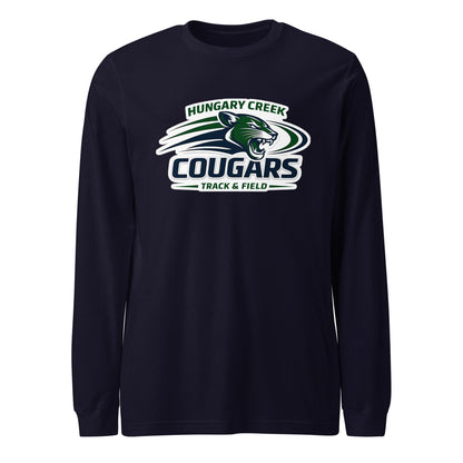 Performance | Long Sleeve Tee | Hungary Creek Cougar | Modern Icon Logo