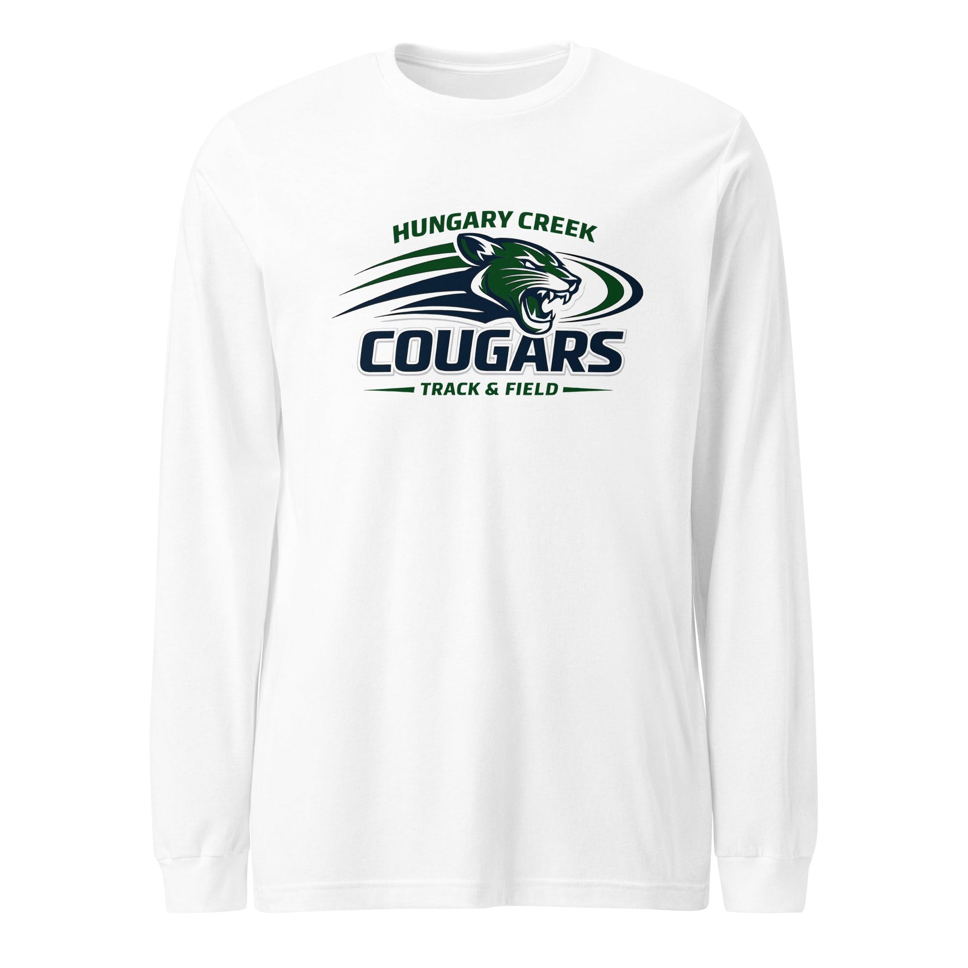 Performance | Long Sleeve Tee | Hungary Creek Cougar | Modern Icon Logo