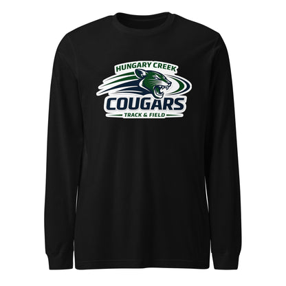 Performance | Long Sleeve Tee | Hungary Creek Cougar | Modern Icon Logo