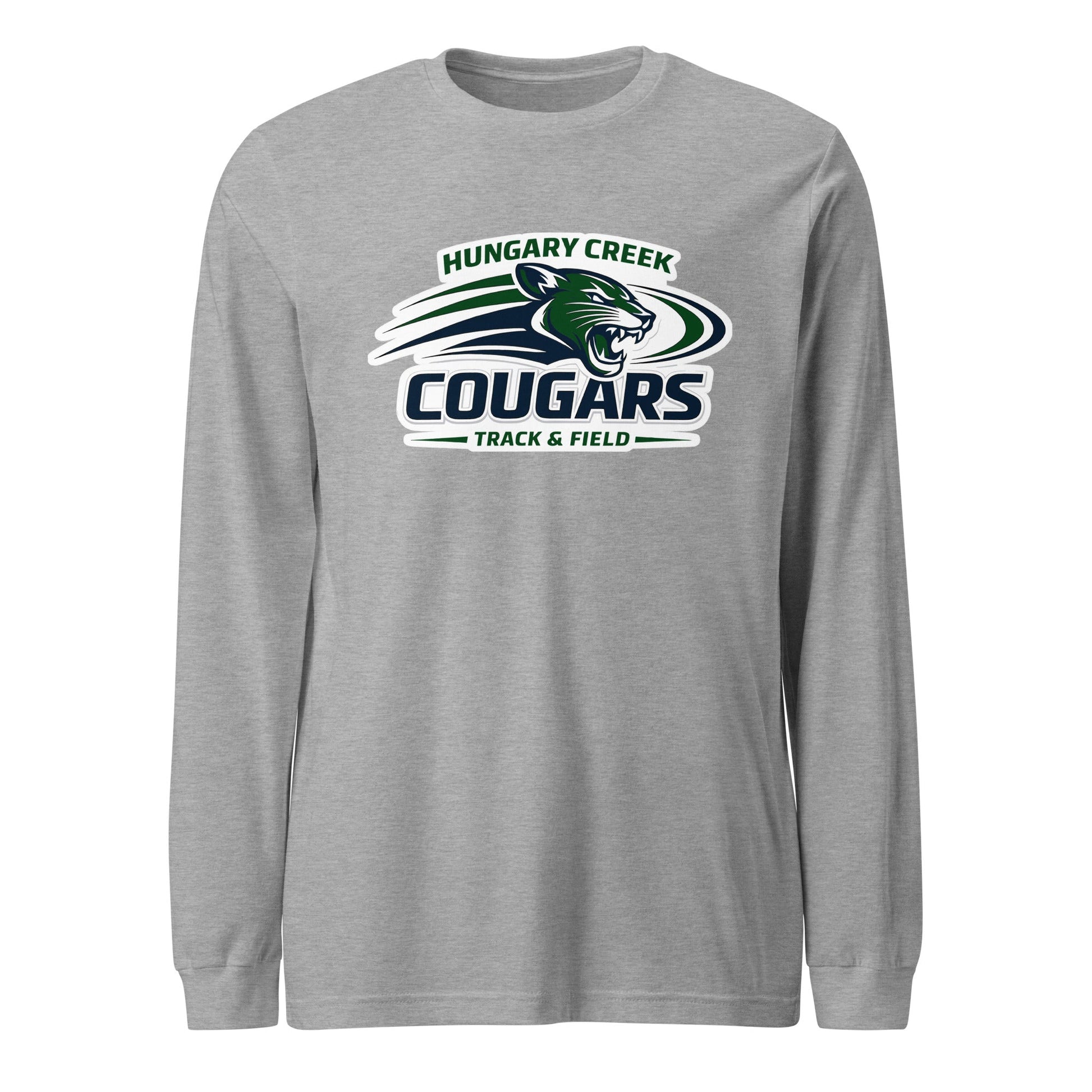 Performance | Long Sleeve Tee | Hungary Creek Cougar | Modern Icon Logo