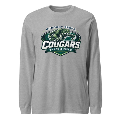 Performance | Long Sleeve Tee | Hungary Creek Cougar | Shield Logo