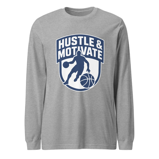 Performance | Long Sleeve Tee | Hustle and Motivate Basketball