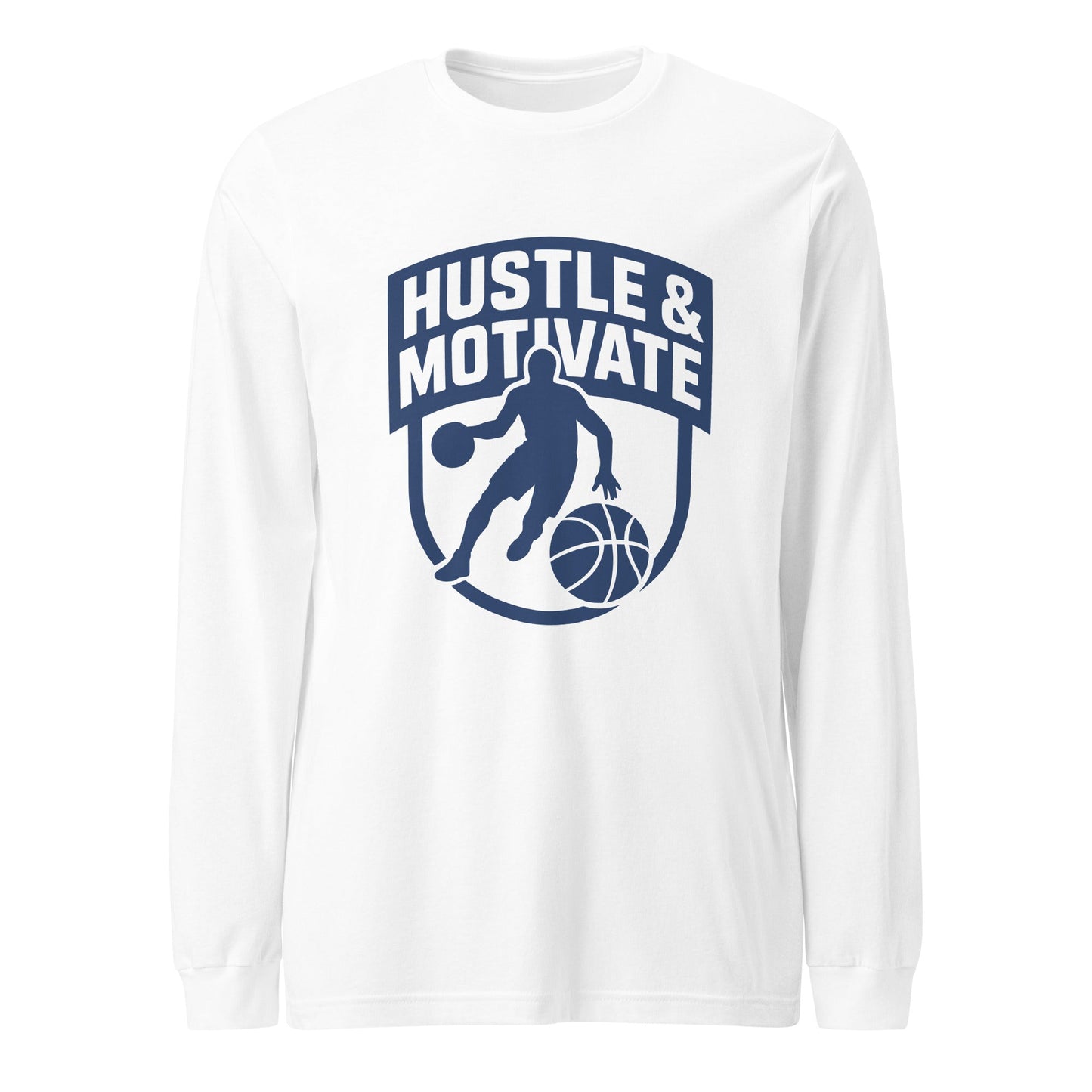 Performance | Long Sleeve Tee | Hustle and Motivate Basketball