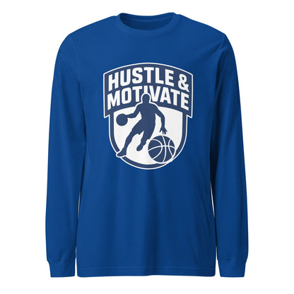 Performance | Long Sleeve Tee | Hustle and Motivate Basketball