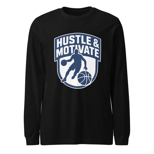 Performance | Long Sleeve Tee | Hustle and Motivate Basketball