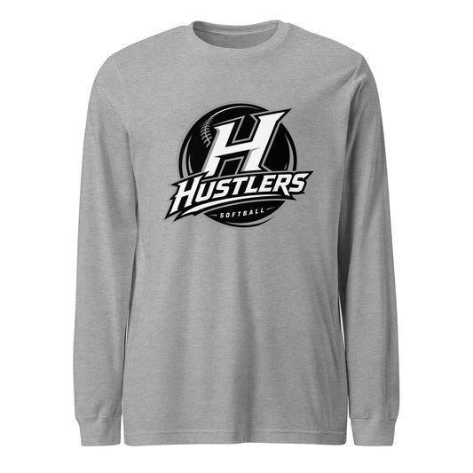 Performance | Long Sleeve Tee | Hustlers Softball | Crest Logo
