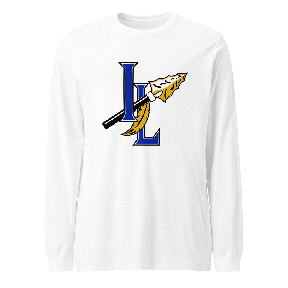 Performance | Long Sleeve Tee | Indian Land Middle School Volleyball | Spear Athletic Logo