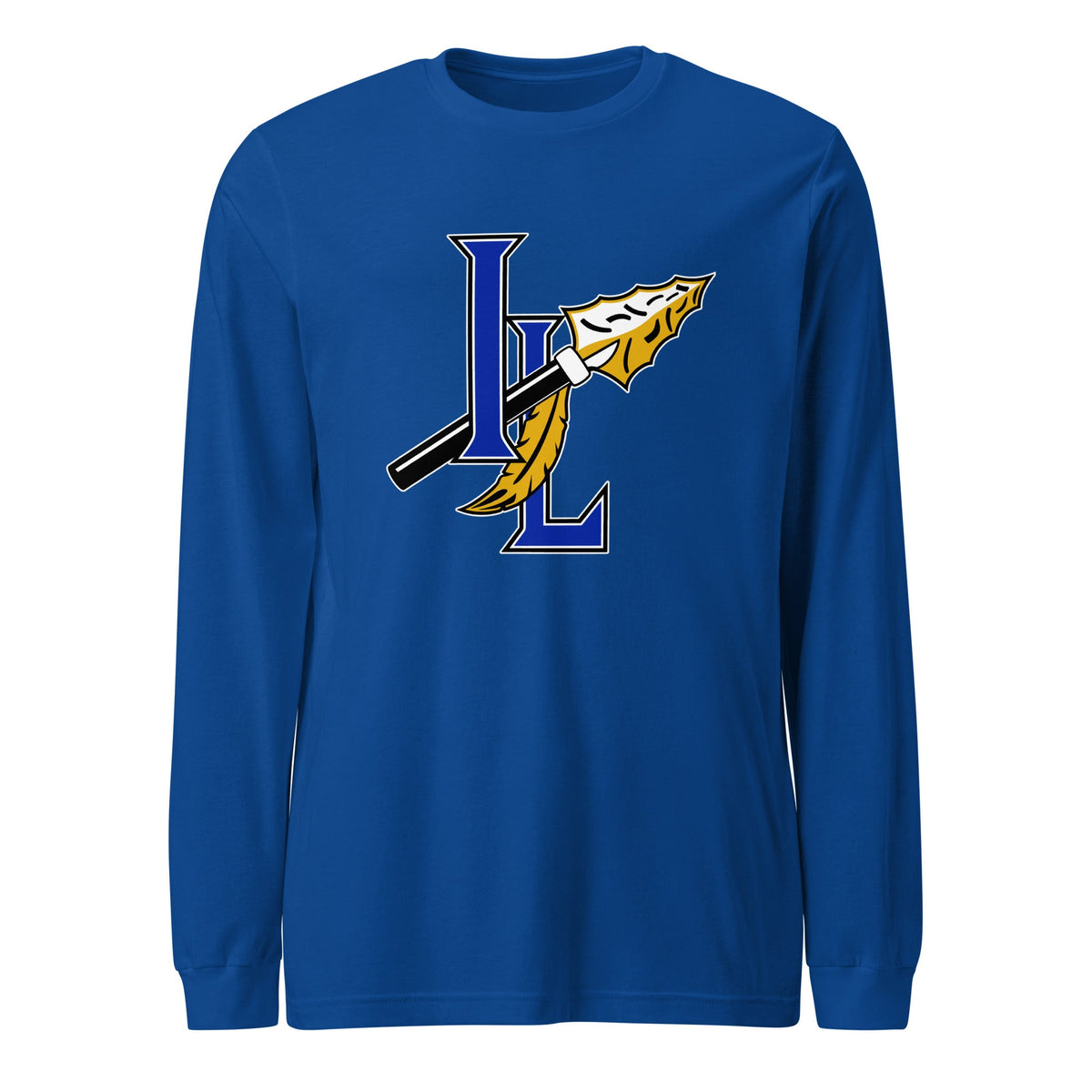 Performance | Long Sleeve Tee | Indian Land Middle School Volleyball | Spear Athletic Logo
