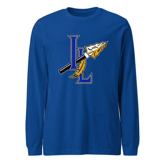 Performance | Long Sleeve Tee | Indian Land Middle School Volleyball | Spear Athletic Logo