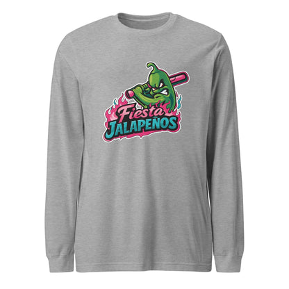 Performance | Long Sleeve Tee | Jalapenos Baseball | Fiesta Logo